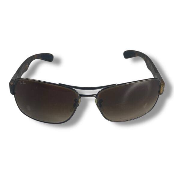 Ray-Ban Sunglasses RB 3522 029/13 Gunmetal/Havana Pilot Italy 64 mm